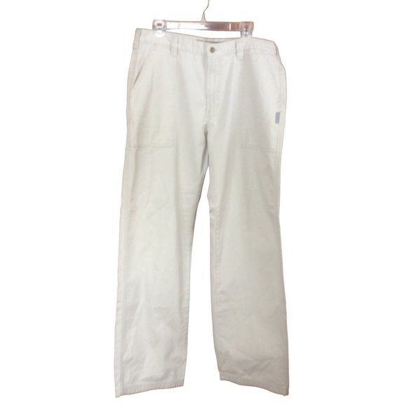 Sliver Jeans Khaki (Light Tan) Men's Straight Leg Utility 90s Pants Size 36 x 34 - Picture 1 of 7